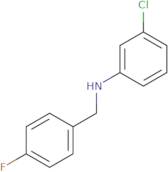 3-Chloro-N-(4-fluorobenzyl)aniline