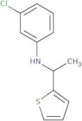 3-Chloro-N-[1-(thiophen-2-yl)ethyl]aniline