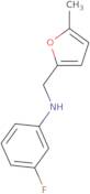 3-Fluoro-N-[(5-methylfuran-2-yl)methyl]aniline