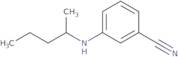 3-[(Pentan-2-yl)amino]benzonitrile