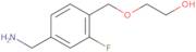 2-{[4-(Aminomethyl)-2-fluorophenyl]methoxy}ethan-1-ol