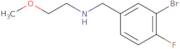 [(3-Bromo-4-fluorophenyl)methyl](2-methoxyethyl)amine