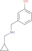 3-{[(Cyclopropylmethyl)amino]methyl}phenol