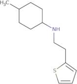 4-Methyl-N-[2-(thiophen-2-yl)ethyl]cyclohexan-1-amine