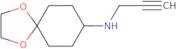 N-Prop-2-ynyl-1,4-dioxaspiro[4.5]decan-8-amine