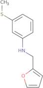 N-(Furan-2-ylmethyl)-3-(methylsulfanyl)aniline