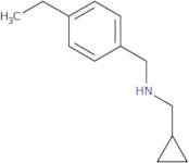 (Cyclopropylmethyl)[(4-ethylphenyl)methyl]amine