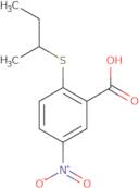 2-(Butan-2-ylsulfanyl)-5-nitrobenzoic acid
