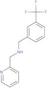 (Pyridin-2-ylmethyl)({[3-(trifluoromethyl)phenyl]methyl})amine