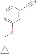 2-(Cyclopropylmethoxy)isonicotinonitrile