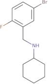 4-Bromo-2-(cyclohexylaminomethyl)-1-fluorobenzene