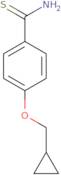 4-(Cyclopropylmethoxy)benzene-1-carbothioamide