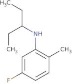 5-Fluoro-2-methyl-N-(pentan-3-yl)aniline