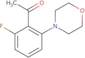 1-[2-Fluoro-6-(morpholin-4-yl)phenyl]ethan-1-one