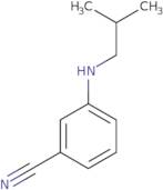 3-[(2-Methylpropyl)amino]benzonitrile