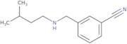 3-{[(3-Methylbutyl)amino]methyl}benzonitrile