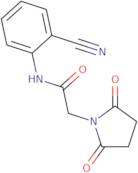 N-(2-Cyanophenyl)-2-(2,5-dioxopyrrolidin-1-yl)acetamide