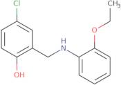 4-Chloro-2-{[(2-ethoxyphenyl)amino]methyl}phenol