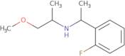 [1-(2-Fluorophenyl)ethyl](1-methoxypropan-2-yl)amine