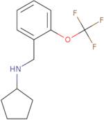 N-{[2-(Trifluoromethoxy)phenyl]methyl}cyclopentanamine