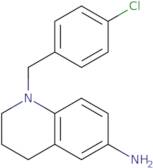 1-[(4-Chlorophenyl)methyl]-1,2,3,4-tetrahydroquinolin-6-amine