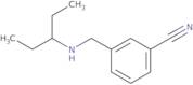 3-{[(Pentan-3-yl)amino]methyl}benzonitrile