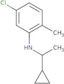 5-Chloro-N-(1-cyclopropylethyl)-2-methylaniline