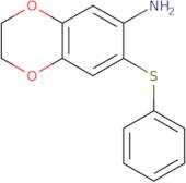 7-(Phenylsulfanyl)-2,3-dihydro-1,4-benzodioxin-6-amine