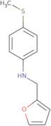 N-(Furan-2-ylmethyl)-4-(methylsulfanyl)aniline