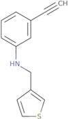 3-Ethynyl-N-(thiophen-3-ylmethyl)aniline