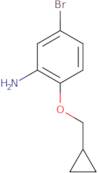 5-Bromo-2-(cyclopropylmethoxy)aniline
