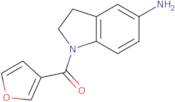 1-(Furan-3-carbonyl)-2,3-dihydro-1H-indol-5-amine