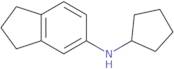 N-Cyclopentyl-2,3-dihydro-1H-inden-5-amine