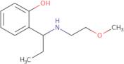 2-{1-[(2-Methoxyethyl)amino]propyl}phenol