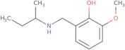 2-{[(Butan-2-yl)amino]methyl}-6-methoxyphenol