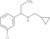 [1-(3-Chlorophenyl)propyl](cyclopropylmethyl)amine