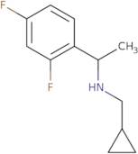 (Cyclopropylmethyl)[1-(2,4-difluorophenyl)ethyl]amine