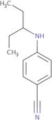 4-[(Pentan-3-yl)amino]benzonitrile