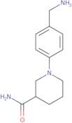 1-[4-(Aminomethyl)phenyl]piperidine-3-carboxamide