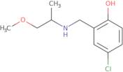 4-Chloro-2-[(1-methoxypropan-2-ylamino)methyl]phenol