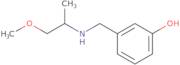 3-{[(1-Methoxypropan-2-yl)amino]methyl}phenol