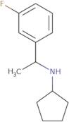 N-[1-(3-Fluorophenyl)ethyl]cyclopentanamine