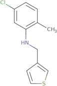 5-Chloro-2-methyl-N-(thiophen-3-ylmethyl)aniline