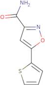 5-(Thiophen-2-yl)-1,2-oxazole-3-carboxamide