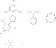 (Dimethylphenylphosphine)(1,5-cyclooctadiene)[1,3-bis(2,4,6-trimethylphenyl)imidazol-2-ylidene]i...