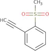 1-Ethynyl-2-methanesulfonylbenzene