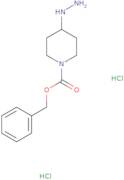 benzyl 4-hydrazinylpiperidine-1-carboxylate dihydrochloride