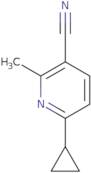 6-Cyclopropyl-2-methylnicotinonitrile