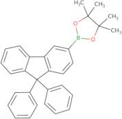 2-(9,9-Diphenyl-9H-fluoren-3-yl)-4,4,5,5-tetramethyl-1,3,2-dioxaborolane