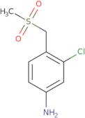 3-Chloro-4-(methanesulfonylmethyl)aniline